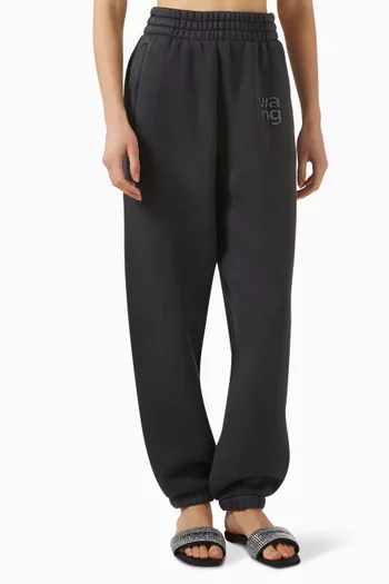 Hotfix Logo Sweatpants in Cotton-blend