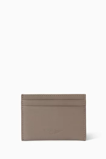 x Aston Martin Card Holder in Leather