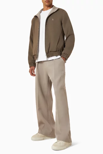 جاكيت هارينغتون بوجهين