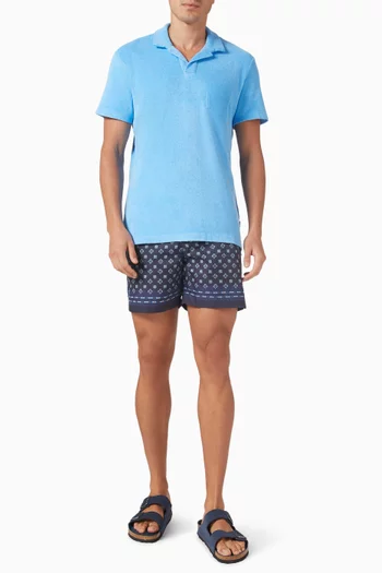 تي شيرت بولو ريزورت قطن تيري