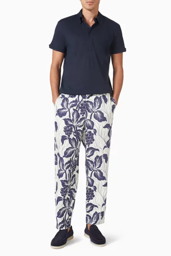 بنطال بتراليس كتان