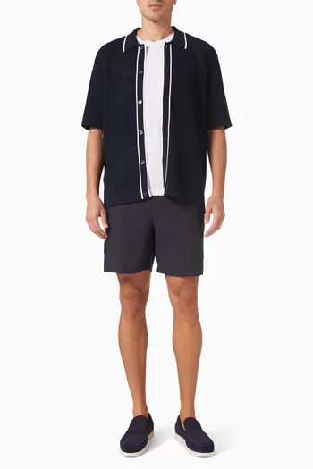 Roddy Button Shirt in Knit