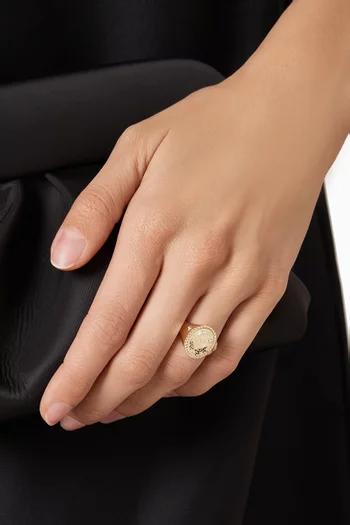 خاتم سافانا كلاسيكي ذهب عيار 9