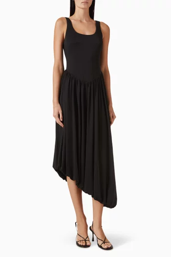 فستان هفن متوسط الطول