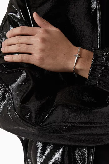 Stella Ventis Dagger Bracelet in Sterling Silver