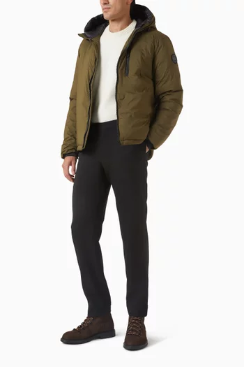 Black Label Lodge Hoodie in Nylon