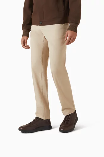 Red Dot Sneakers in Leather