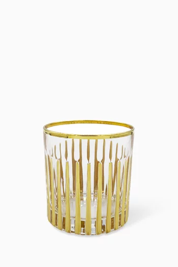 Murano Crystal Water Tumblers, Set of 4