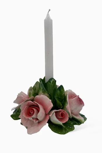 Hydrangea Candelabra in Ceramic