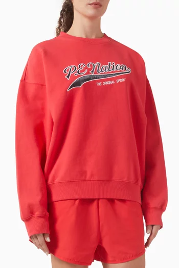 Formation Sweatshirt in Cotton