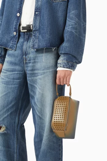 Urban Funky Travel Pouch in Calf Leather