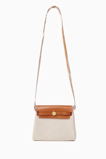 حقيبة هيرباج ميني توال وجلد بقر غير مستعملة