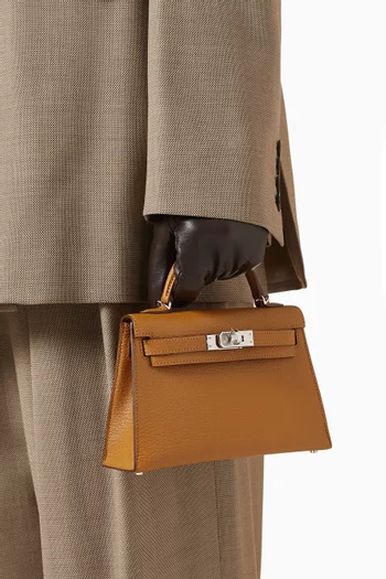 حقيبة كيلي ميني جلد شيفر مستعملة بعناية