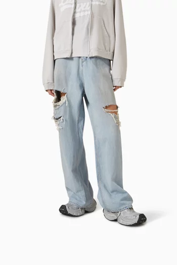 6XL Sneakers in Mesh & PU