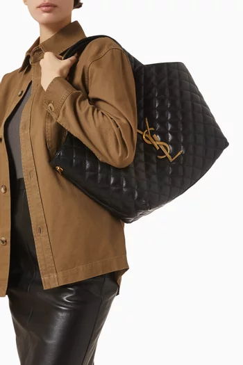 ICARE Medium Tote Bag in Quilted Nappa