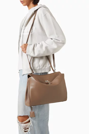 حقيبة يد روديو متوسطة جلد عجل