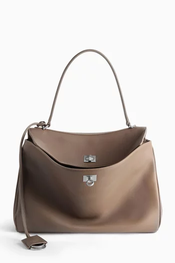 حقيبة يد روديو متوسطة جلد عجل