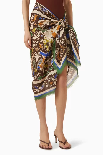 باريو ماروك بنقشة قطن عضوي