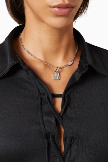 قلادة نانو رفيعة مرصعة بأحجار الراين