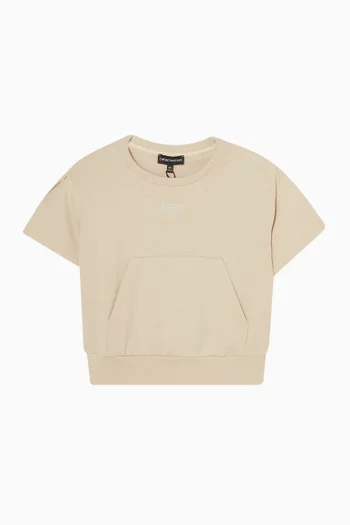 Micro Eagle Patch Pocket T-shirt in Cotton