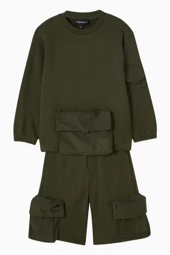 Pocket-detail Shorts