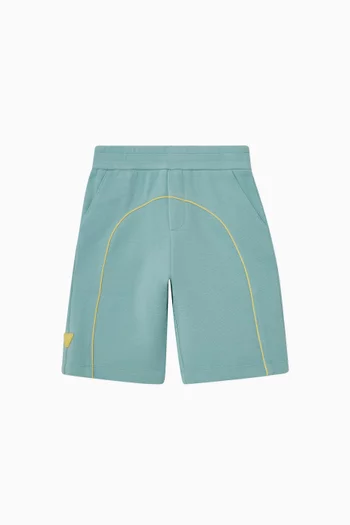 Bermuda Shorts in Jersey Piqué