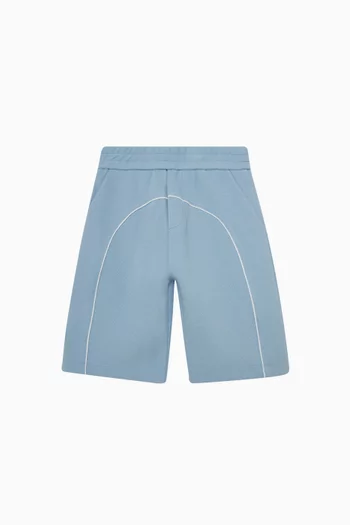 Bermuda Shorts in Jersey Piqué