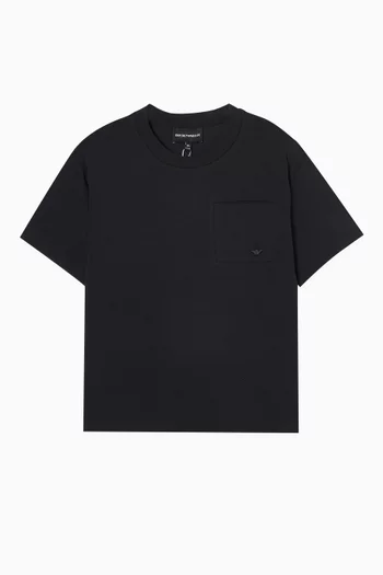 Logo Pocket T-shirt in Cotton