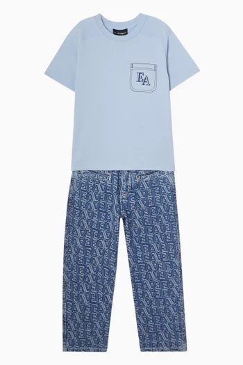 Logo T-shirt in Cotton