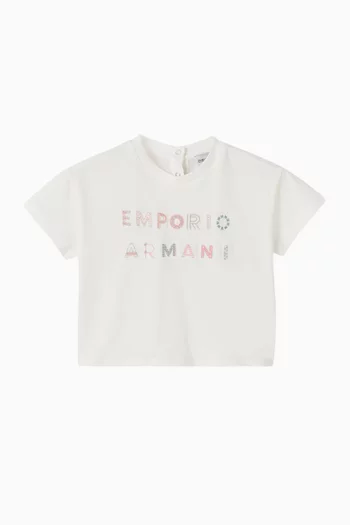 Logo T-shirt in Cotton