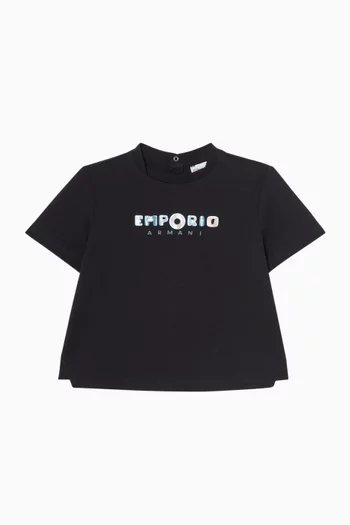Logo T-shirt in Cotton