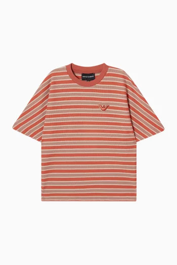 Striped T-shirt in Cotton
