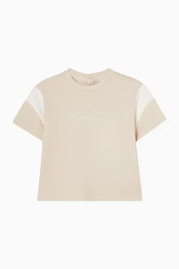 Logo T-shirt in Cotton