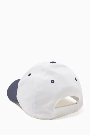 Logo Embroidered Cap in Cotton