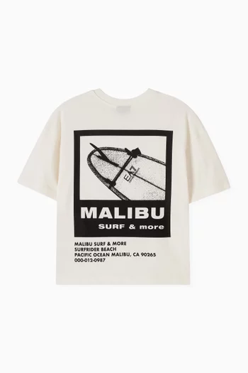 تي شيرت بشعار الماركة قطن