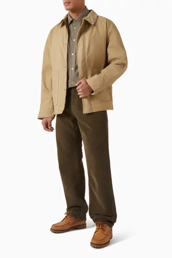 Pluto Checked Shirt in Organic Cotton