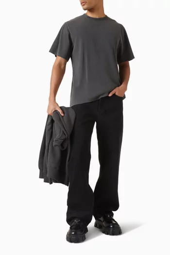 Oak Faded Wash T-shirt in Organic Cotton