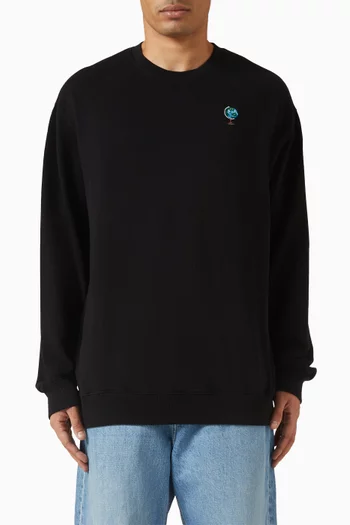 Globus Sweatshirt in Organic Cotton