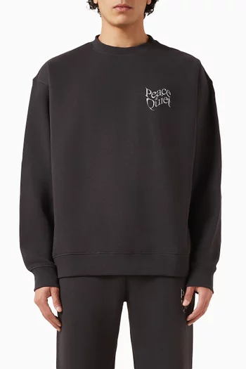 Warped Sweatshirt in Cotton