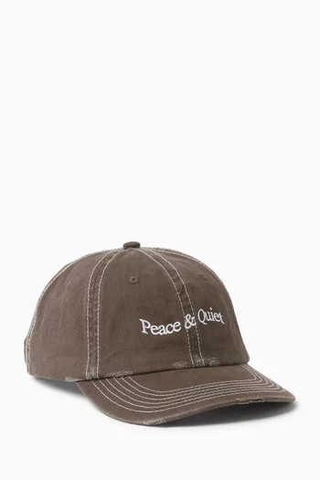 كاب داد بحياكة معكوسة وشعار الماركة