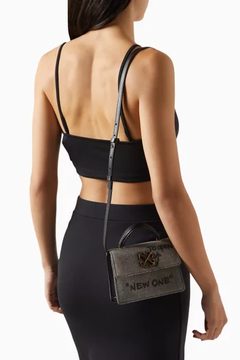 Baby Jitney Quote Bag in Denim