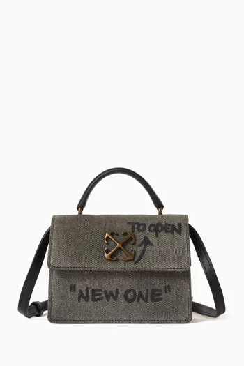 Baby Jitney Quote Bag in Denim