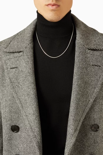 3mm Snake Chain in Sterling Silver