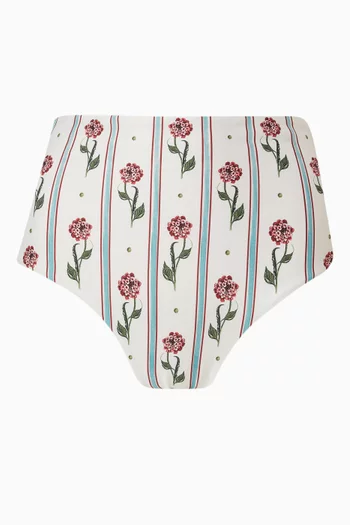 Magenta Quebrada Bikini Briefs