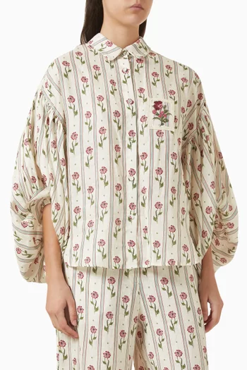 Agar Quebrada Shirt in Linen