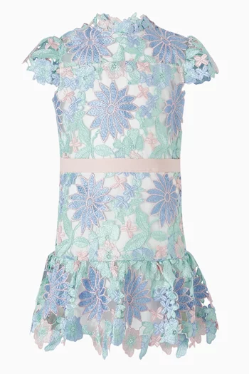 Addison Embroidered Mini Dress