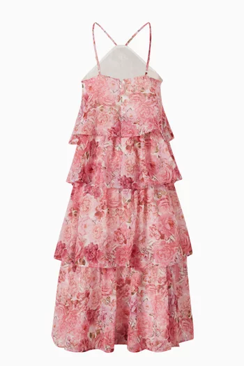 Julietta Frilled Maxi Dress