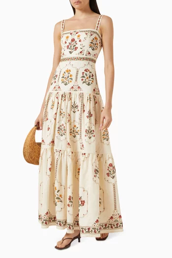 Lima Andes Dress in Linen