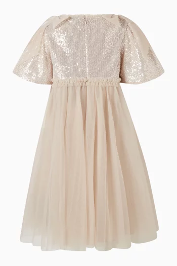 Paloma Sequin Bow Dress