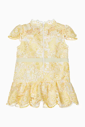 فستان كاسندرا قصير ومطرز